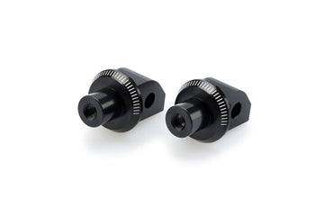 TRIUMPH SPEED TWIN 900 [2025] – Adapter passenger footrest rubber pad – black - 0