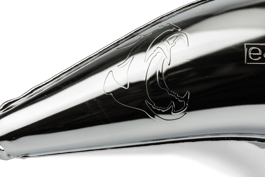 Fantic XE 50 2T - Auspuff Cross Chromed 50/70cc