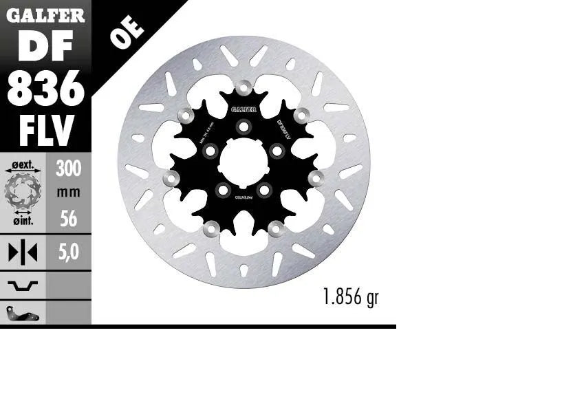 Harley-Davidson XL 883 L Sportster SuperLow [2020] - Schwimmende Bremsscheibe rund – Bild 2