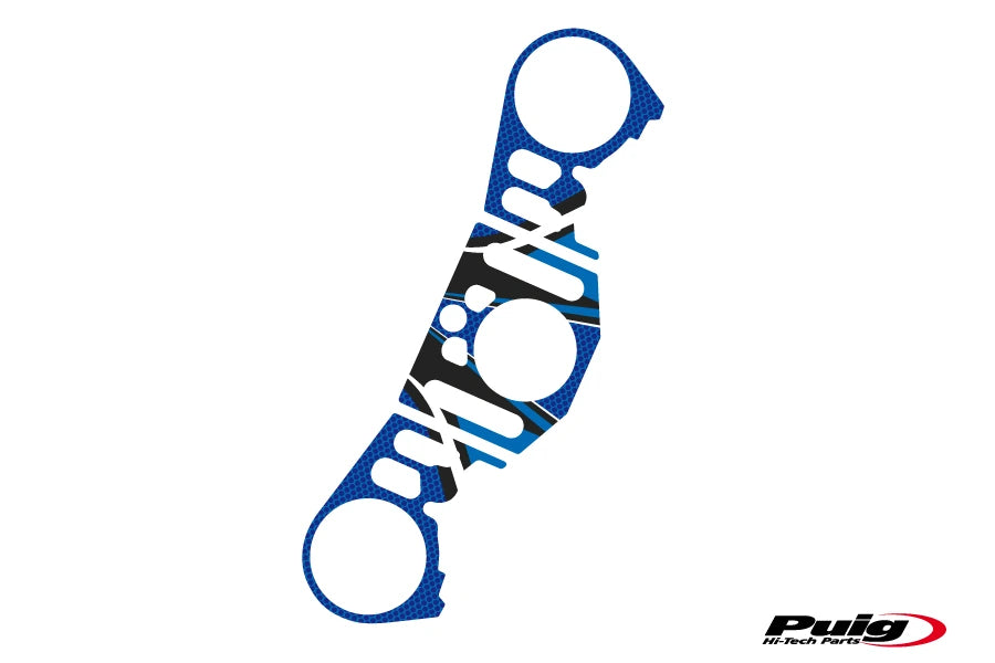 TRIUMPH BONNEVILLE T 120 BLACK [2025] - triple clamp protector | Blue | PUIG 6923A
