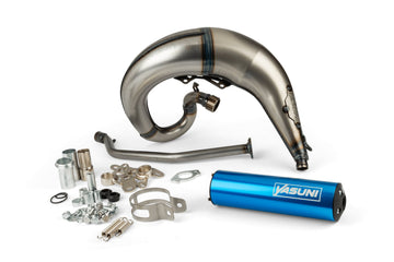 Aprilia RX Factory 50 2T - Exhaust Cross ML Blue
