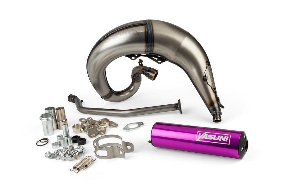 Aprilia SX 50 2T - Auspuff Cross ML Lila