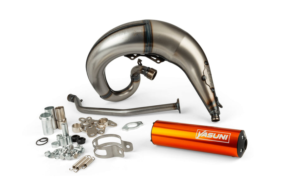 Aprilia RX 50 2T D50B1 [2006–] - Exhaust Cross ML Orange