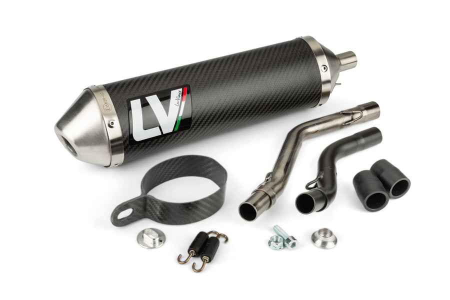 Fantic XE 50 2T - Endschalldämpfer X-Fight Carbon
