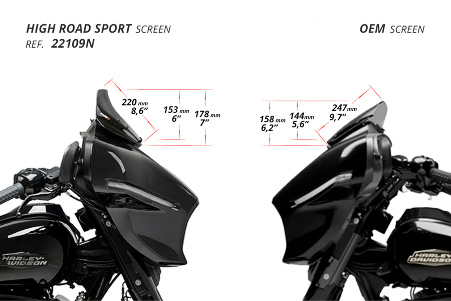 HARLEY DAVIDSON STREET GLIDE FLHX [2025] – High-Road Sport – Matte Black