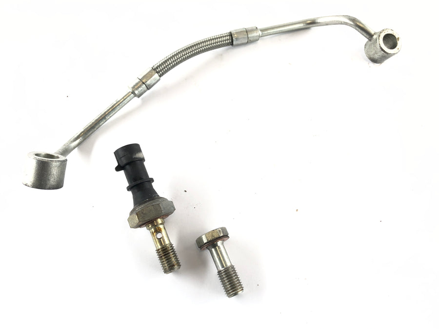 Triumph Tiger 1050 115NG [2016] - Oil line with banjo bolt and oil pressure switch