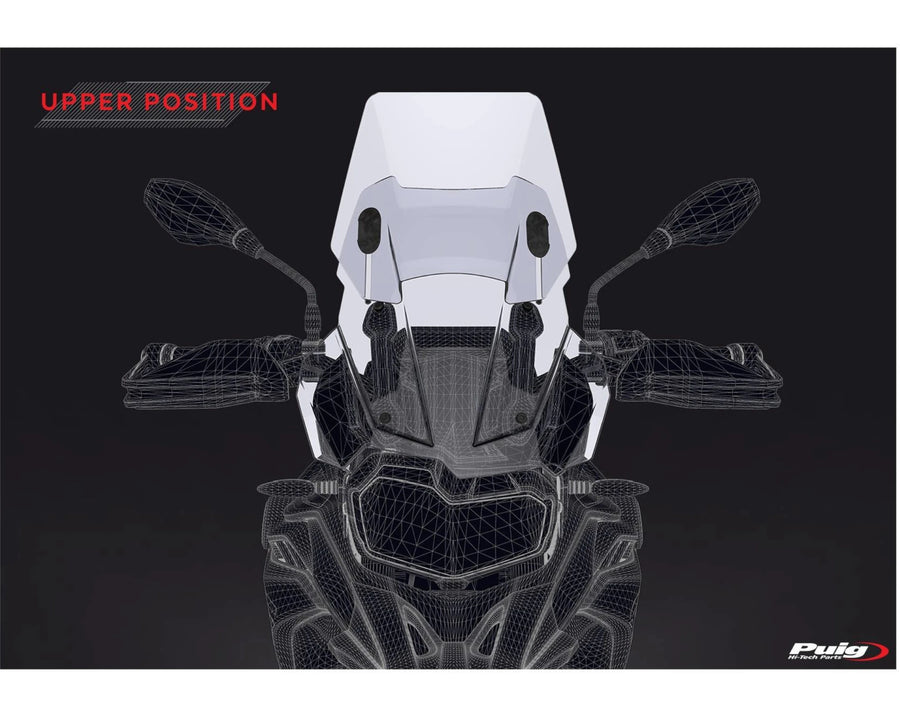 BMW F 800 GS [2025] – Adjustable windshield – heavily tinted