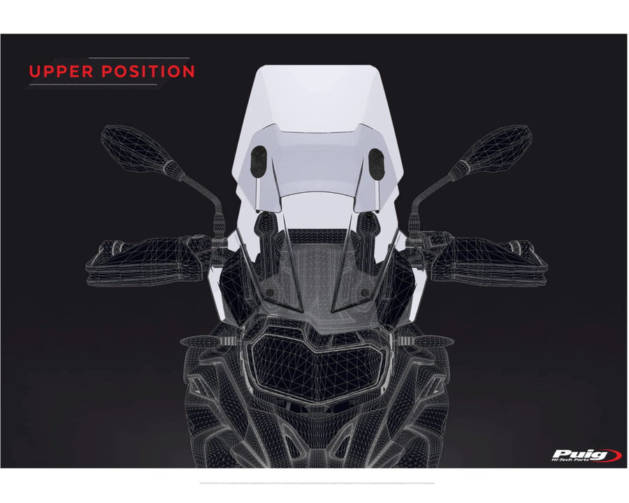 BMW F 750 GS [2024] – Adjustable windshield – Tinted