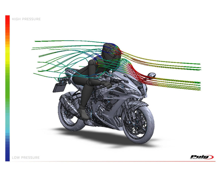 KAWASAKI ZX-10RR NINJA PERFORMANCE [2018] – R-Racer Screen – Tinted