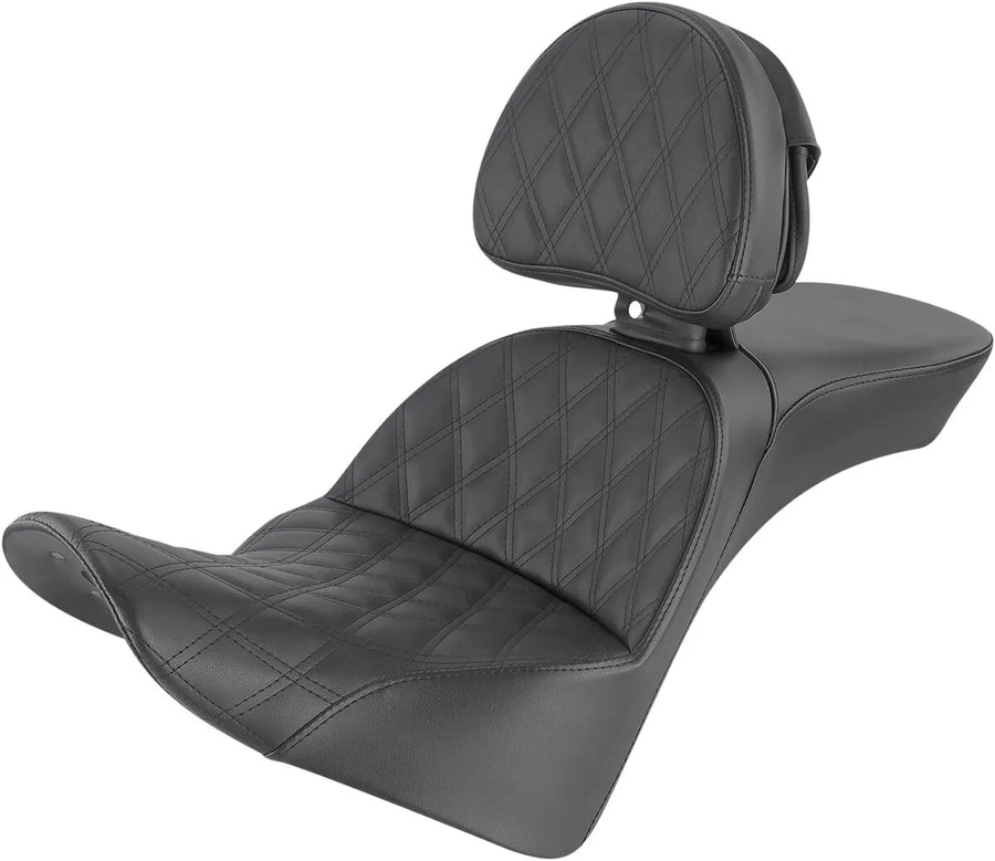 harley davidson flde [SADDLEMEN] – Explorer seat with diamond quilting