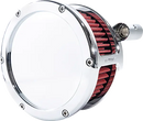 Harley-Davidson FXLR 1340 Low Rider Custom [1993-1994] - BA air filter kit - Surface: Chrome, Red - Image 2