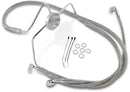 Harley Davidson Flhr [DRAG SPECIALTIES] – Edelstahl-Bremsleitungs-Kit, verlängert