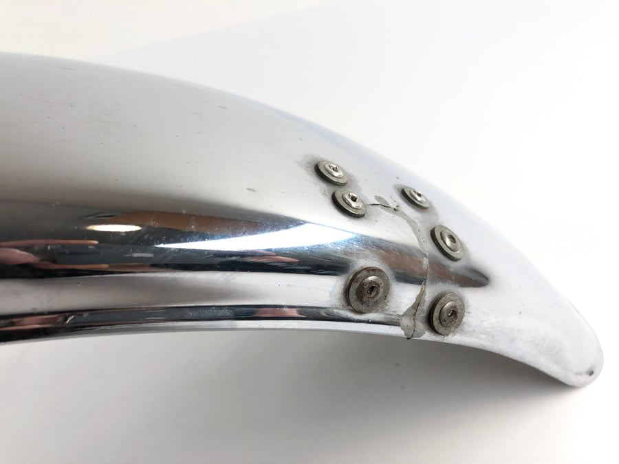 Yamaha XS 650 Type 447 [1975] - Front fender with dent and crack