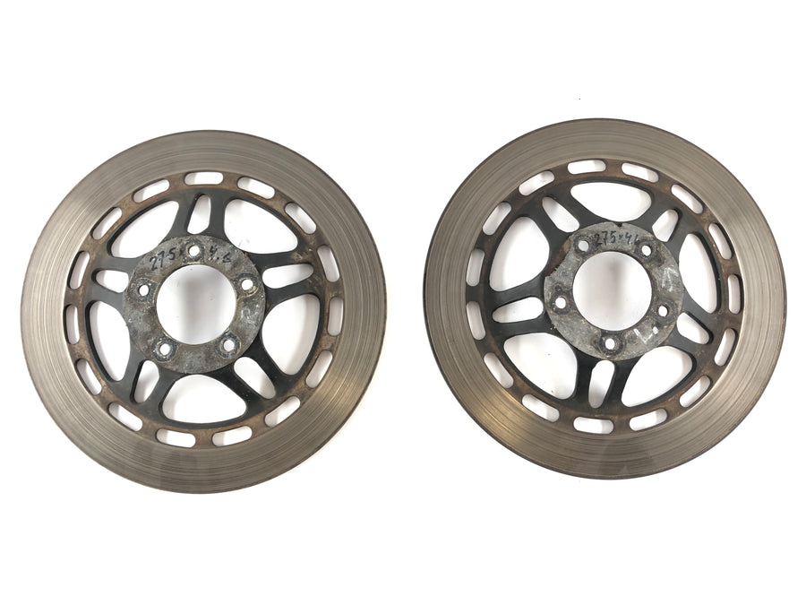 Honda CB 900 F2 SC09 [1985] - Brake disc set pair 275 x 4.0mm