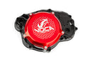Fantic XM 50 2T - Kupplungsdeckel Schwarz Rot