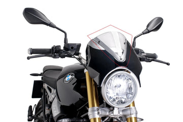 BMW R NINET URBAN S [2024] – RetroVision Windshield Visor – Transparent