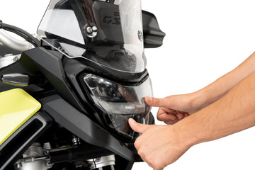 BMW F 900 GS [2025] – Adhere headlight protection – Transparent
