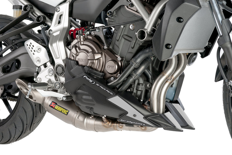 YAMAHA MT-07 MOTO CAGE [2017] – front spoiler – carbon look