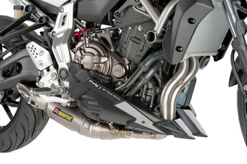 YAMAHA MT-07 MOTO CAGE [2017] - Front spoiler | Carbon look | PUIG 7022C