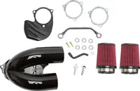 Harley-Davidson FXBR 1923 Softail Breakout 117 [2025] - Tuned Induction Luftfilterkit – Oberfläche: Schwarz – Bild 11