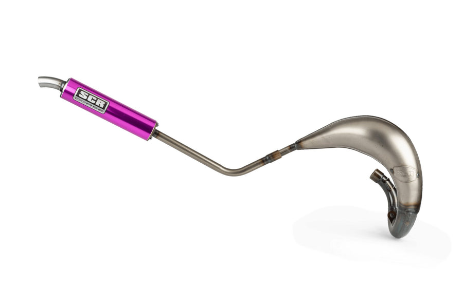Rieju MRT Pro 50 2T - Auspuff Handmade Cross 50-70 lila