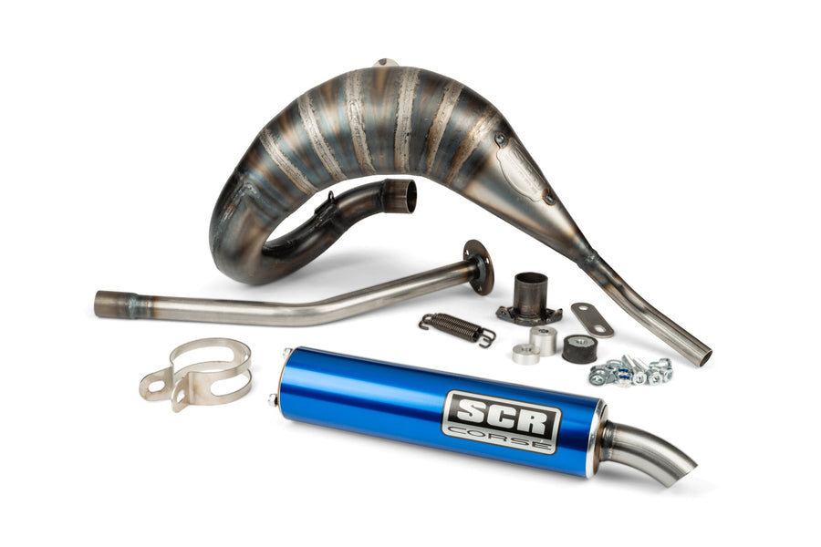 Derbi Senda DRD X-Treme SM '10 - '17 50 2T D50B0 - Auspuff RL Cross 70-80 blau