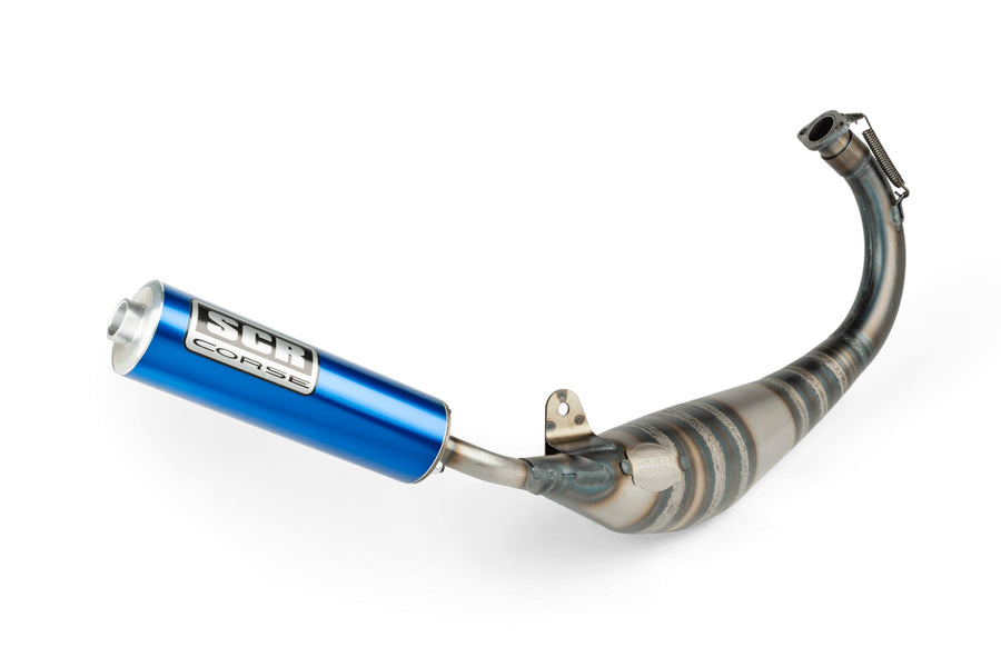 Fantic XE 50 2T - Auspuff Racing Line 70 80 Blau
