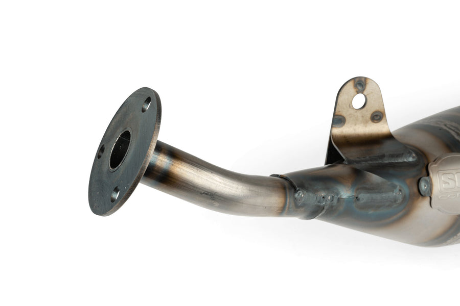 Fantic XE 50 2T - Auspuff Racing Line 70 80 Blau