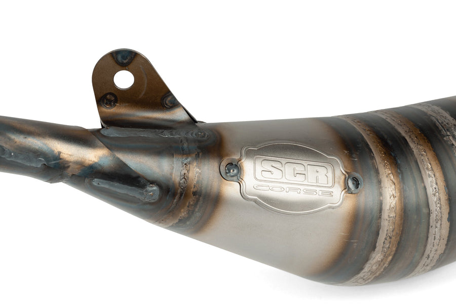 Aprilia SX 50 2T - Auspuff Racing Line 80 90 Lila