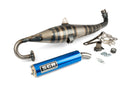 Aprilia SR Netscaper 50 2T LC - Auspuff Handmade 70 blau