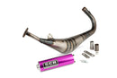 Fantic XE 50 2T - Auspuff Handmade 50-70 lila