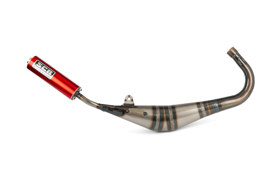 Beta RR Enduro 50 2T - Auspuff Handmade 50-70 rot