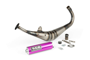 Aprilia RX Factory 50 2T - Exhaust Handmade 50-70 purple