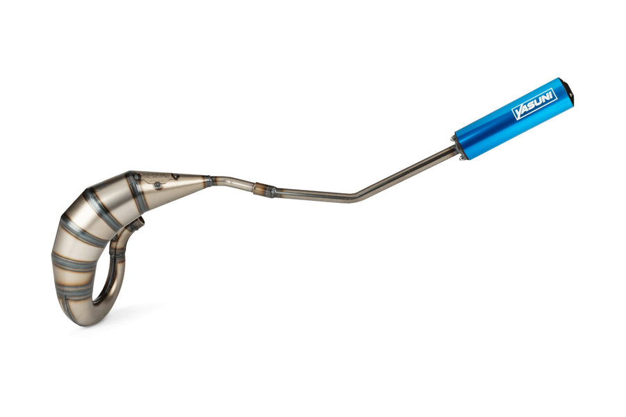 Derbi Senda R DRD Racing Enduro 50 2T D50B0 [2006–] - Exhaust Cross HM Blue