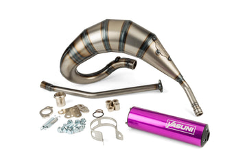 Aprilia SX Factory 50 2T - Exhaust Cross HM Purple