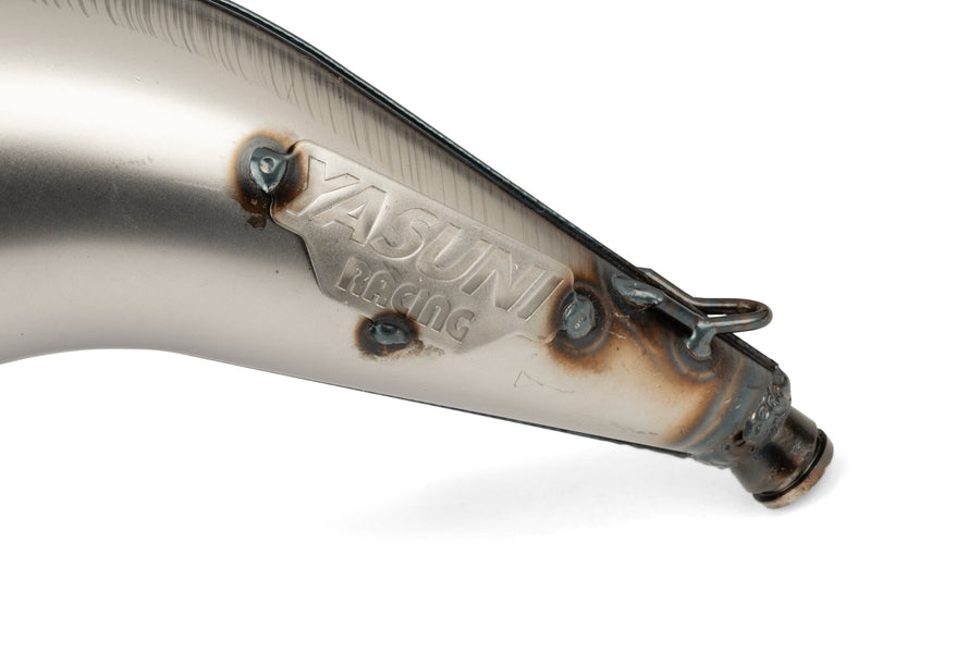 Rieju MRX Enduro 50 2T AM6 - Auspuff Cross ML Blau Links