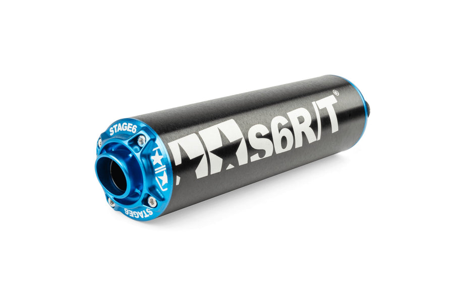 Rieju MRT Pro SM 50 2T - Auspuff R/T 70 - 80 Schwarz / Blau
