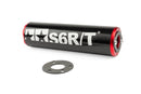 Aprilia RX Factory 50 2T - Auspuff 80-90 Schwarz / Rot