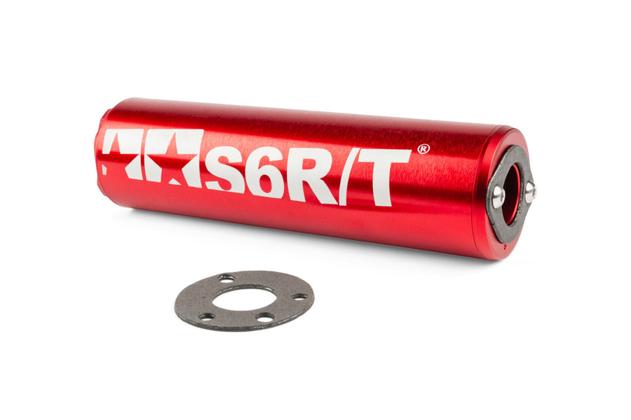 Keeway SM 50 2T - Auspuff R/T 90-100 Rot