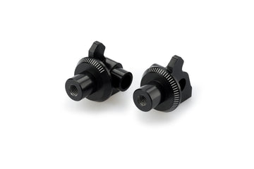 APRILIA CAPONORD 1200 [2016] – Adapter footrest rubber pad “Rider” – Black - 0