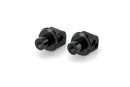 APRILIA CAPONORD 1200 [2016] – Adapter passenger footrest rubber pad – black-1