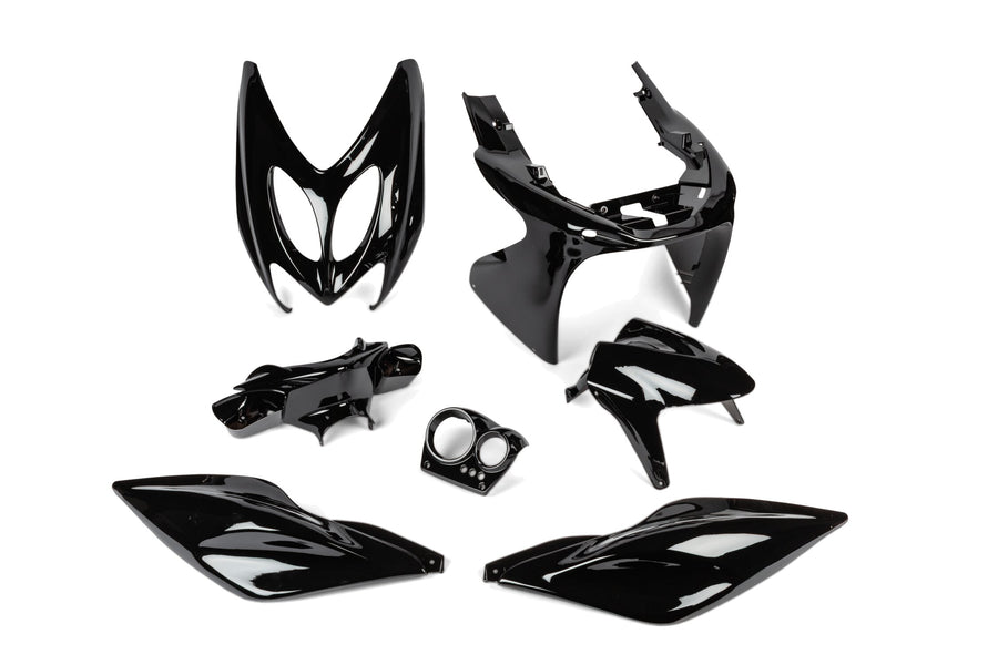 MBK Nitro 50 2T LC [2000–] - Verkleidungskit 7 Teile schwarz