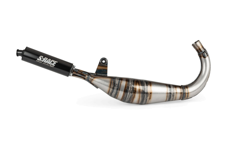 Beta RR Enduro 50 2T - Exhaust S Race 85-100 Low-Mount Black