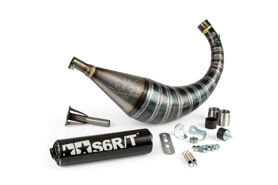 Fantic XE 50 2T - Auspuff R/T 70 - 80 Schwarz