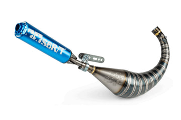Beta RR SM 50 2T - Exhaust R/T 70 - 80 Blue