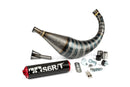 Fantic XE 50 2T - Auspuff R/T 70 - 80 Schwarz / Rot