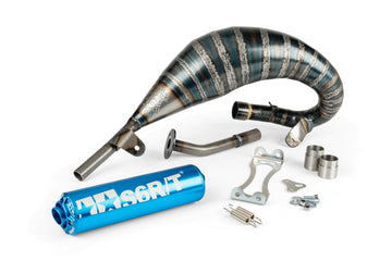 Beta RR Track 50 2T - Auspuff R/T 70 - 80 Blau
