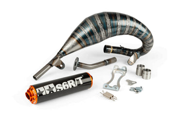Beta RR SM 50 2T - Exhaust R/T 70-80 Black / Orange