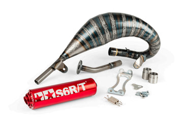 Beta RR SM 50 2T - Exhaust R/T 70-80 Red