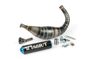 Keeway SM 50 2T - Auspuff R/T 80–90 Schwarz / Blau